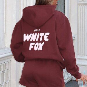 Brand new White Fox hoodie Size M/L